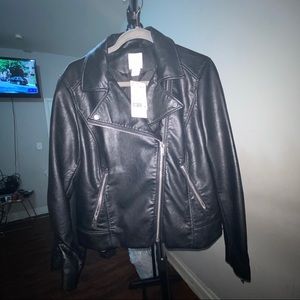Leather jacket